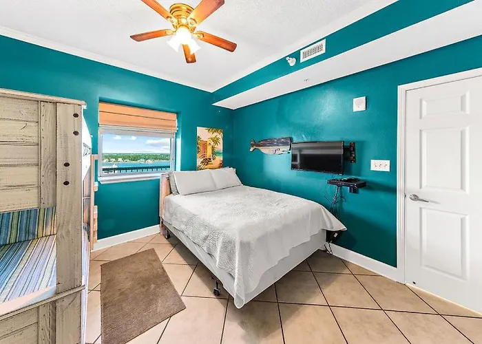 Sanibel Unit 1203-amazing Views-short Walk To Beach-sleeps 6-lagoon Access Gulf Shores